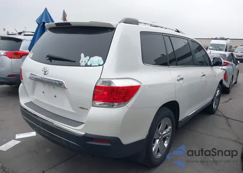 2012 Toyota Highlander Limited V6 z USA, uszkodzony, nr VIN 5TDDK3EH9CS134938